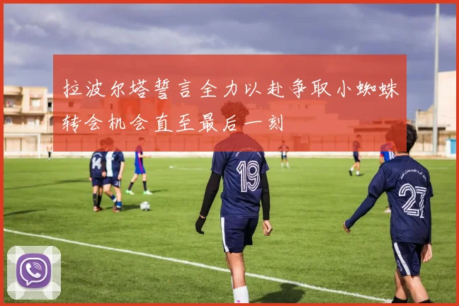 拉波尔塔誓言全力以赴争取小蜘蛛转会机会直至最后一刻